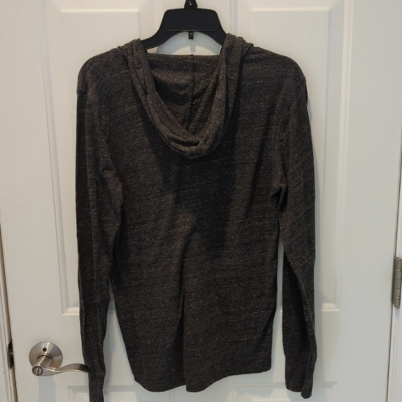 Charcoal gray hoodie, size sml - Picture 2 of 3